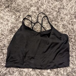 Black Strappy Bra Top